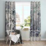 AdaHome Eyelet Curtains Collection Available in a Variety of Martials and Multicoloured - Code P301