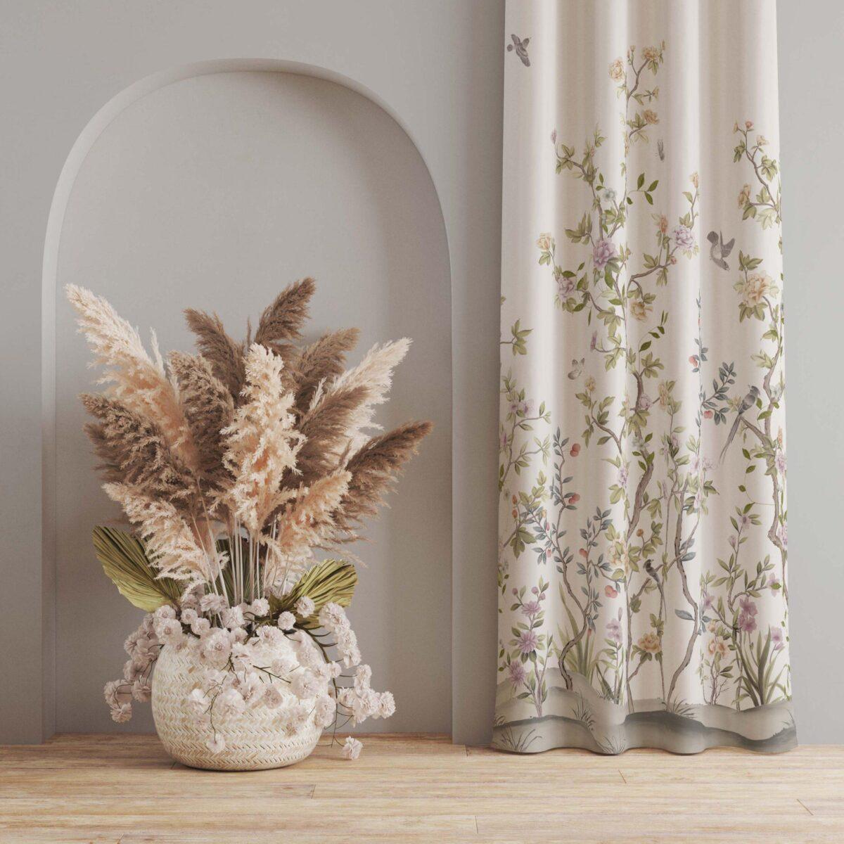 AdaHome Eyelet Curtains Collection Available in a Variety of Martials and Multicoloured - Code P303 - Image 1