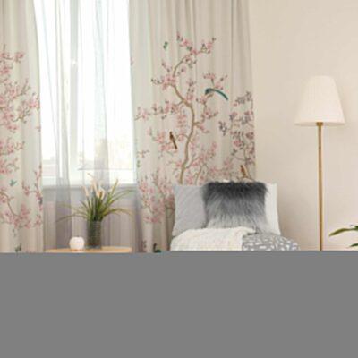 AdaHome Eyelet Curtains Collection Available in a Variety of Martials and Multicoloured - Code P304
