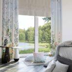 AdaHome Eyelet Curtains Collection Available in a Variety of Martials and Multicoloured - Code P306 - Image 3