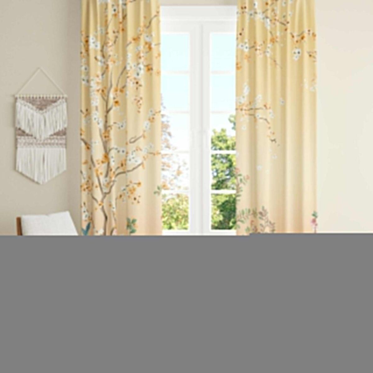 AdaHome Eyelet Curtains Collection Available in a Variety of Martials and Multicoloured - Code P306 - Image 1