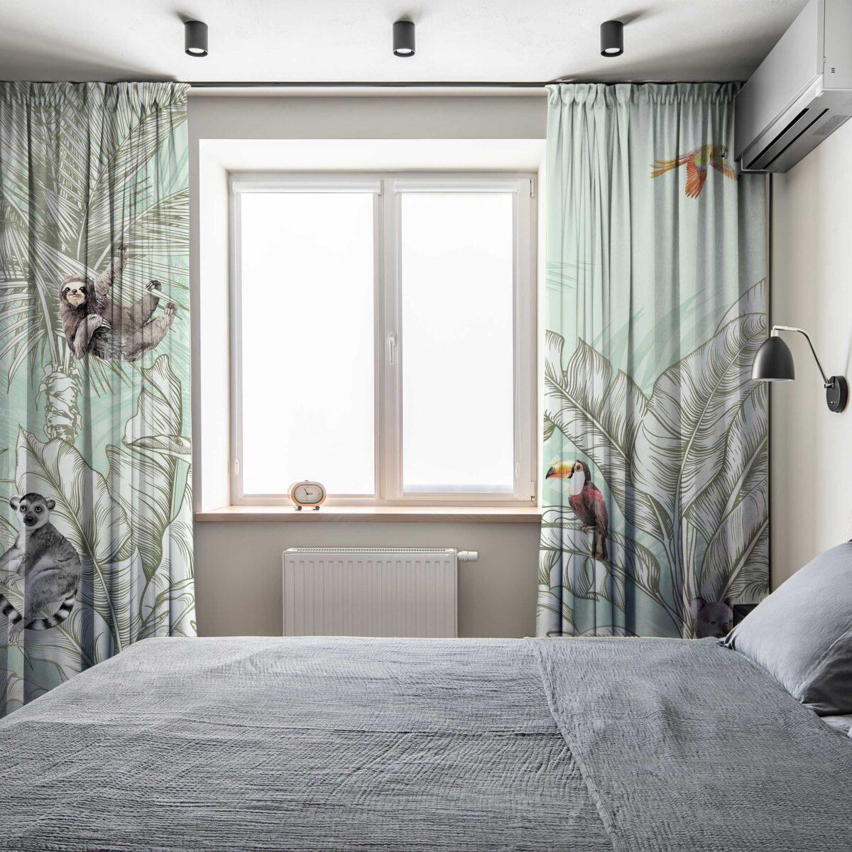 AdaHome Eyelet Curtains Collection Available in a Variety of Martials and Multicoloured - Code P307 - Image 3