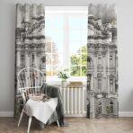 AdaHome Eyelet Curtains Collection Available in a Variety of Martials and Multicoloured - Code P308
