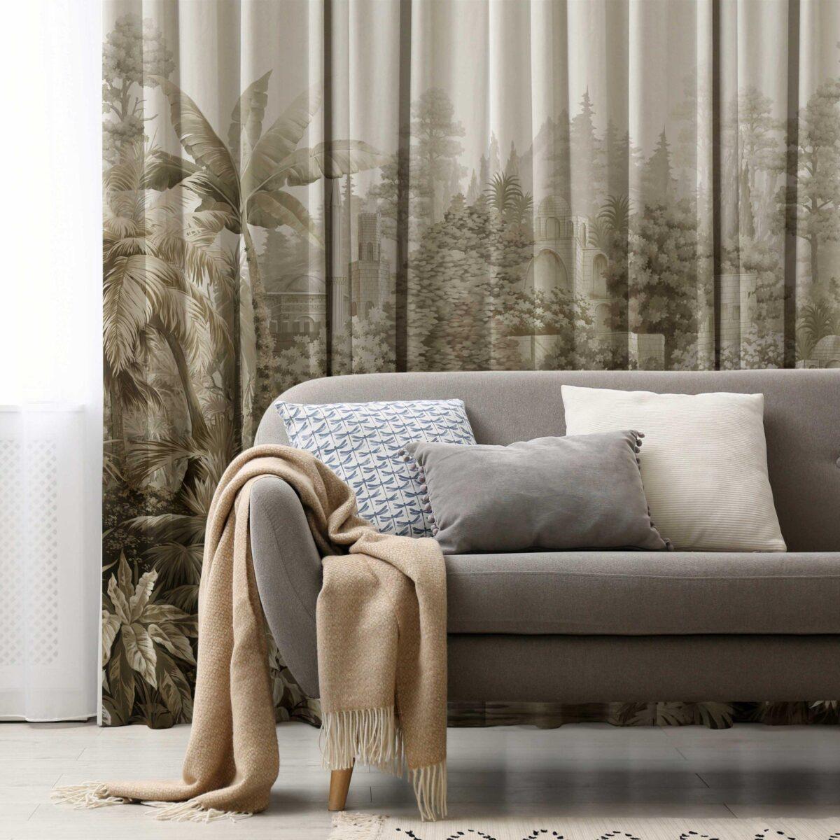 AdaHome Eyelet Curtains Collection Available in a Variety of Martials and Multicoloured - Code P310 - Image 1