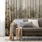 AdaHome Eyelet Curtains Collection Available in a Variety of Martials and Multicoloured - Code P310