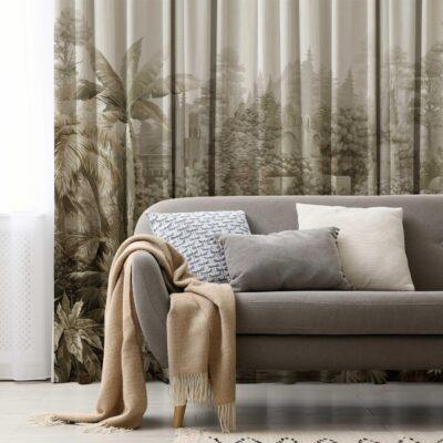 AdaHome Eyelet Curtains Collection Available in a Variety of Martials and Multicoloured - Code P310