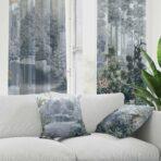 AdaHome Eyelet Curtains Collection Available in a Variety of Martials and Multicoloured - Code P310 - Image 2