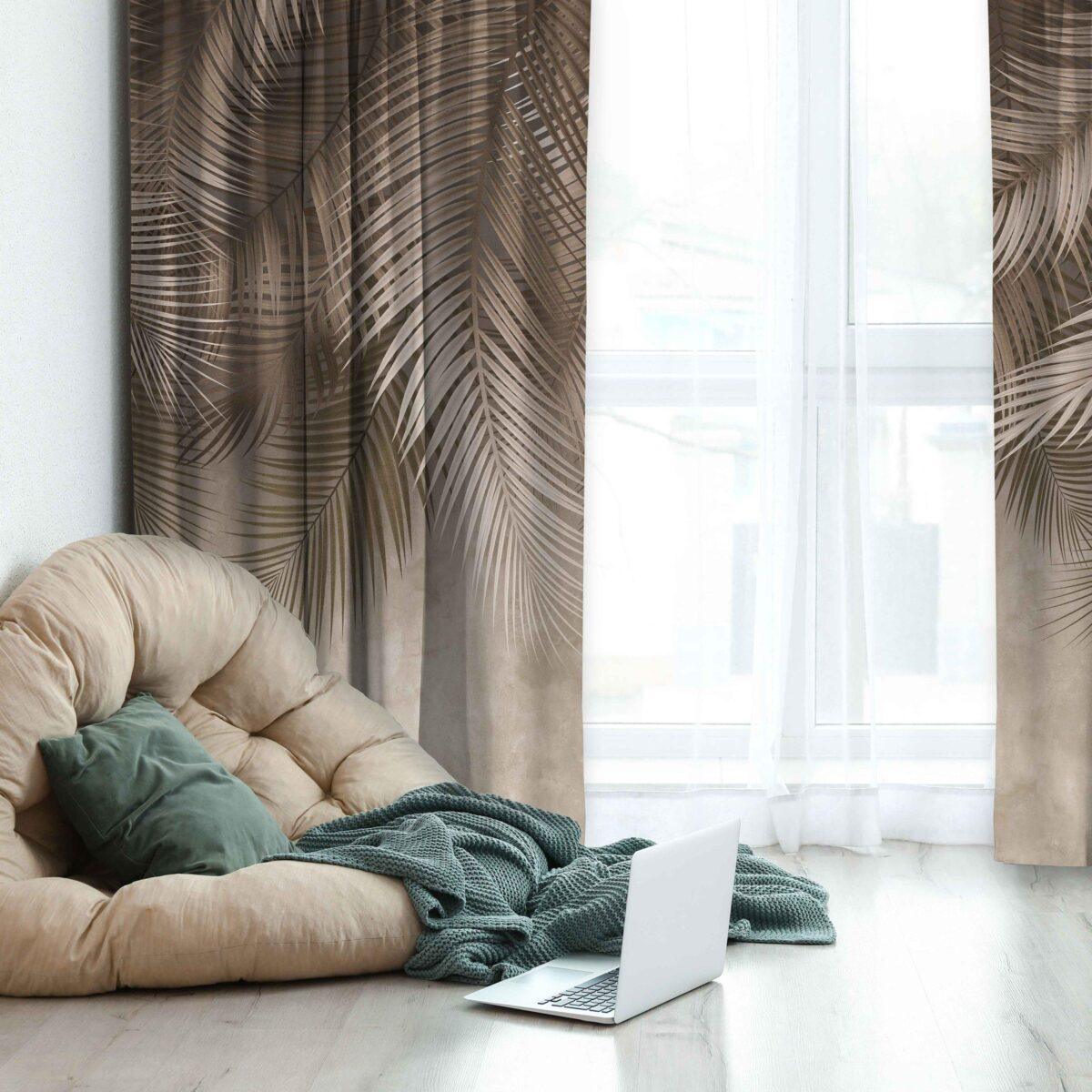 AdaHome Eyelet Curtains Collection Available in a Variety of Martials and Multicoloured - Code P312 - Image 2