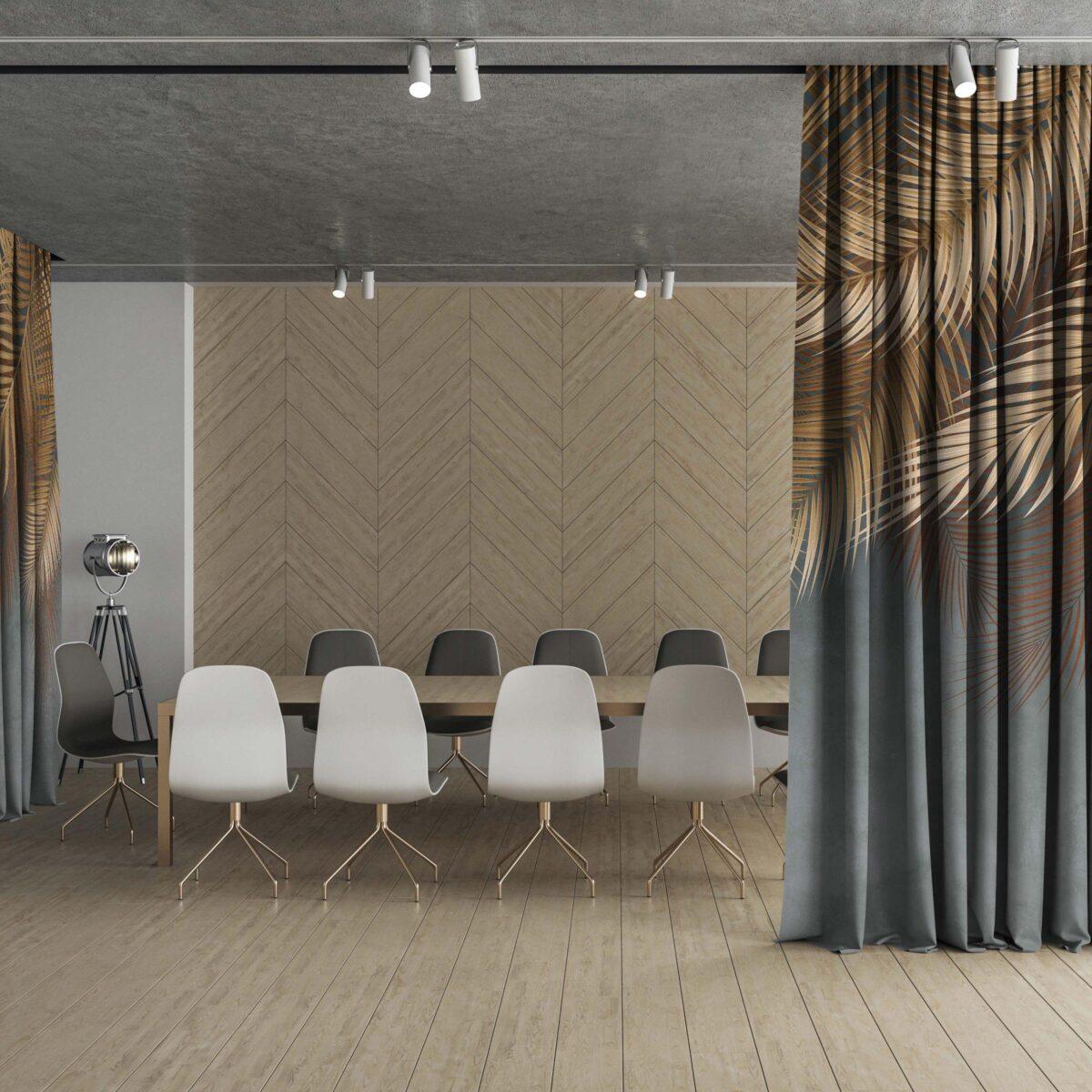 AdaHome Eyelet Curtains Collection Available in a Variety of Martials and Multicoloured - Code P312 - Image 3