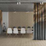 AdaHome Eyelet Curtains Collection Available in a Variety of Martials and Multicoloured - Code P312 - Image 3