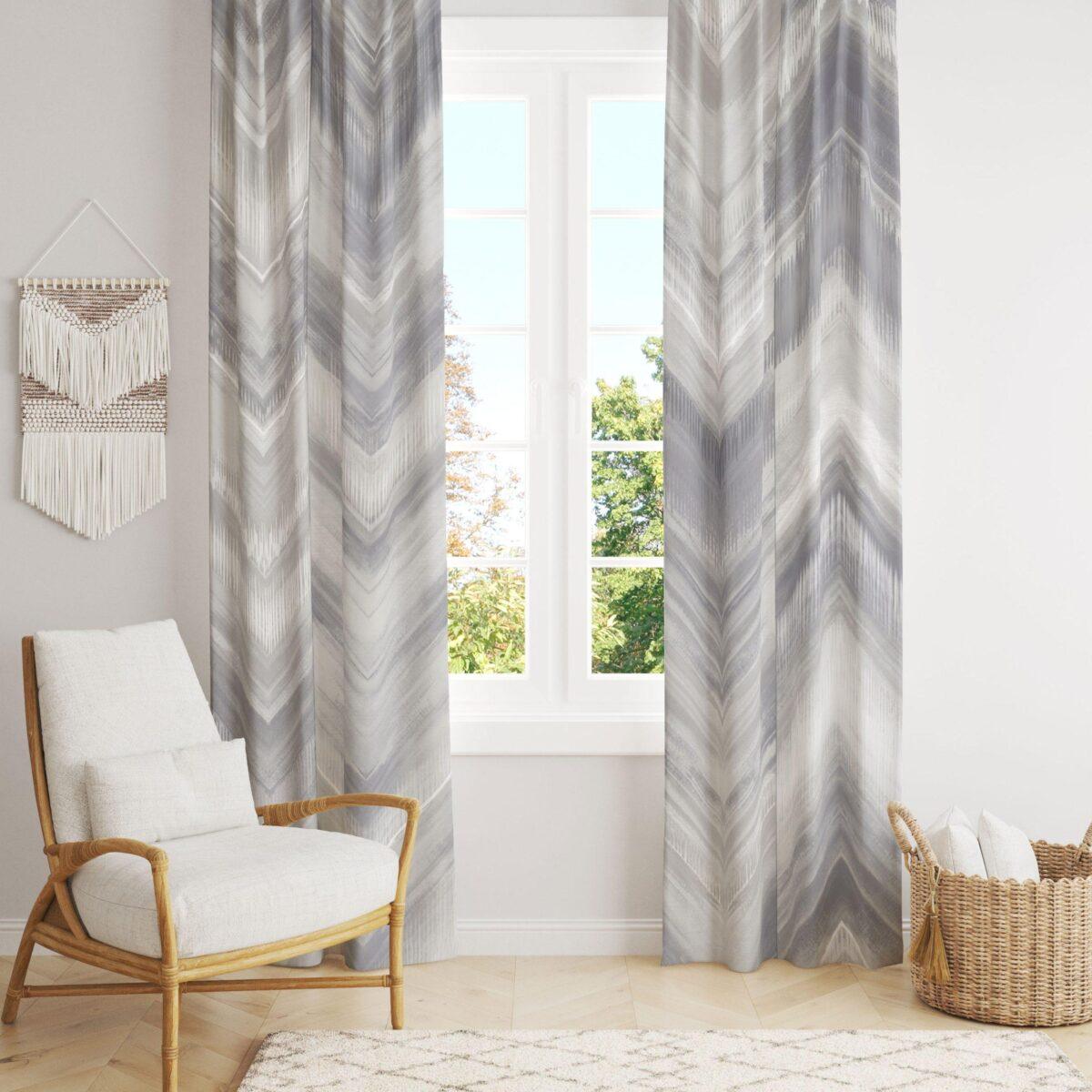 AdaHome Eyelet Curtains Collection Available in a Variety of Martials and Multicoloured - Code P313 - Image 3