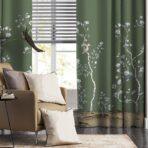 AdaHome Eyelet Curtains Collection Available in a Variety of Martials and Multicoloured - Code P314