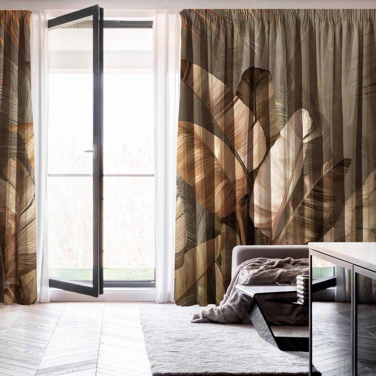 AdaHome Eyelet Curtains Collection Available in a Variety of Martials and Multicoloured - Code P316 - Image 1