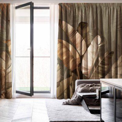 AdaHome Eyelet Curtains Collection Available in a Variety of Martials and Multicoloured - Code P316