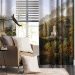AdaHome Eyelet Curtains Collection Available in a Variety of Martials and Multicoloured - Code P317 - Image 4