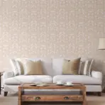 Bold neoclassical damask ornament wallpaper Pink Code 7810-3 - Image 6
