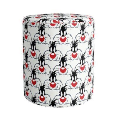 White Potter Pouf Collection. Code PUF337