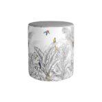 White Pouffe Collection. Code PUF308