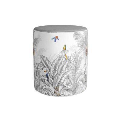 White Pouffe Collection. Code PUF308