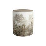 Light Green Pouffe Collection, Code PUF310