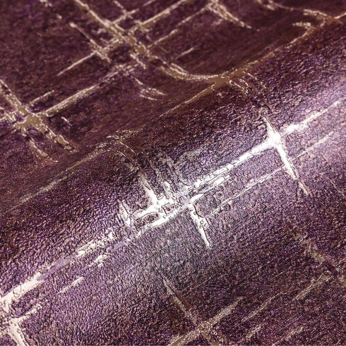 Texture and scratches modern pattern wallpaper Purple Code 7813-7 - Image 4