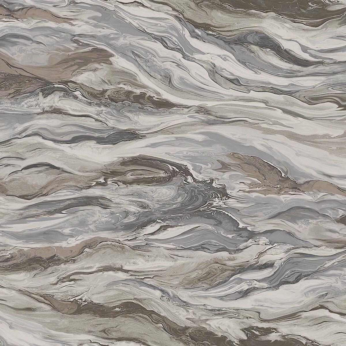 Modern Marble Design Wallpaper Brown Gray Code 23207-4 - Image 3