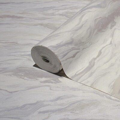 Modern Marble Design Wallpaper Silver Code 23207-2