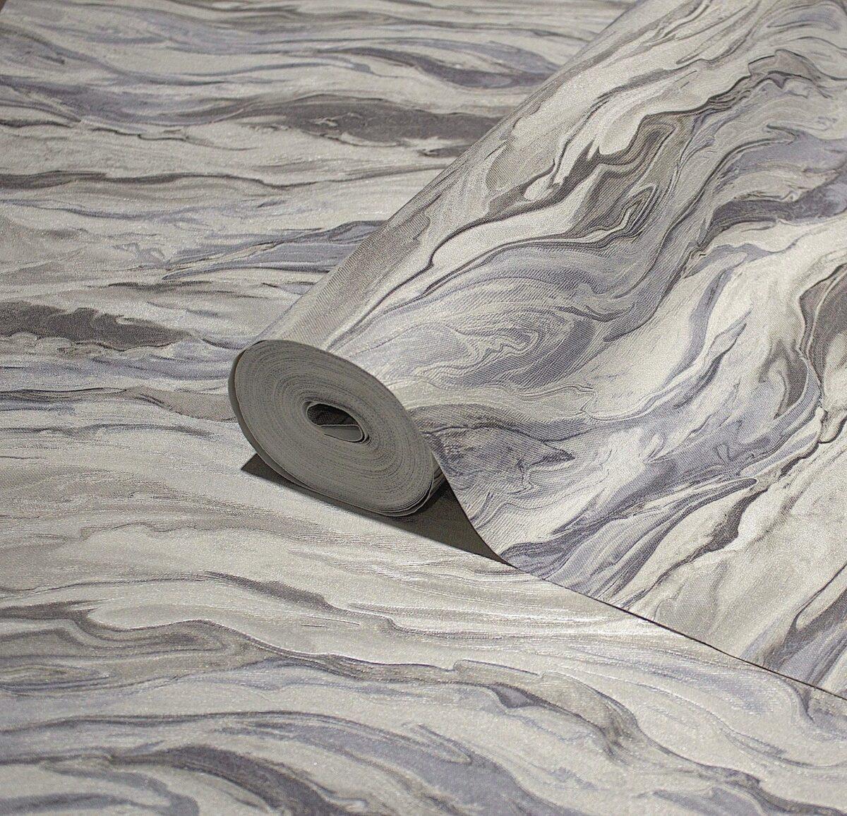 Modern Marble Design Wallpaper Blue Gray Code 23207-3 - Image 1