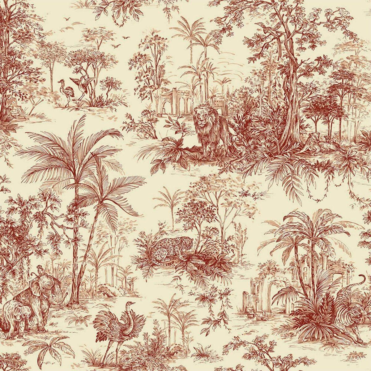 Wallpaper with Interesting Texture and Colours, Red Code 9909-4 - Image 5