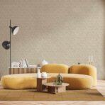 Geometric Design Wallpaper Cream Code 23201-3 - Image 2