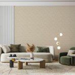 Geometric Design Wallpaper Cream Code 23201-3 - Image 4