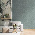 Geometric Design Wallpaper Green Code 23201-6 - Image 5