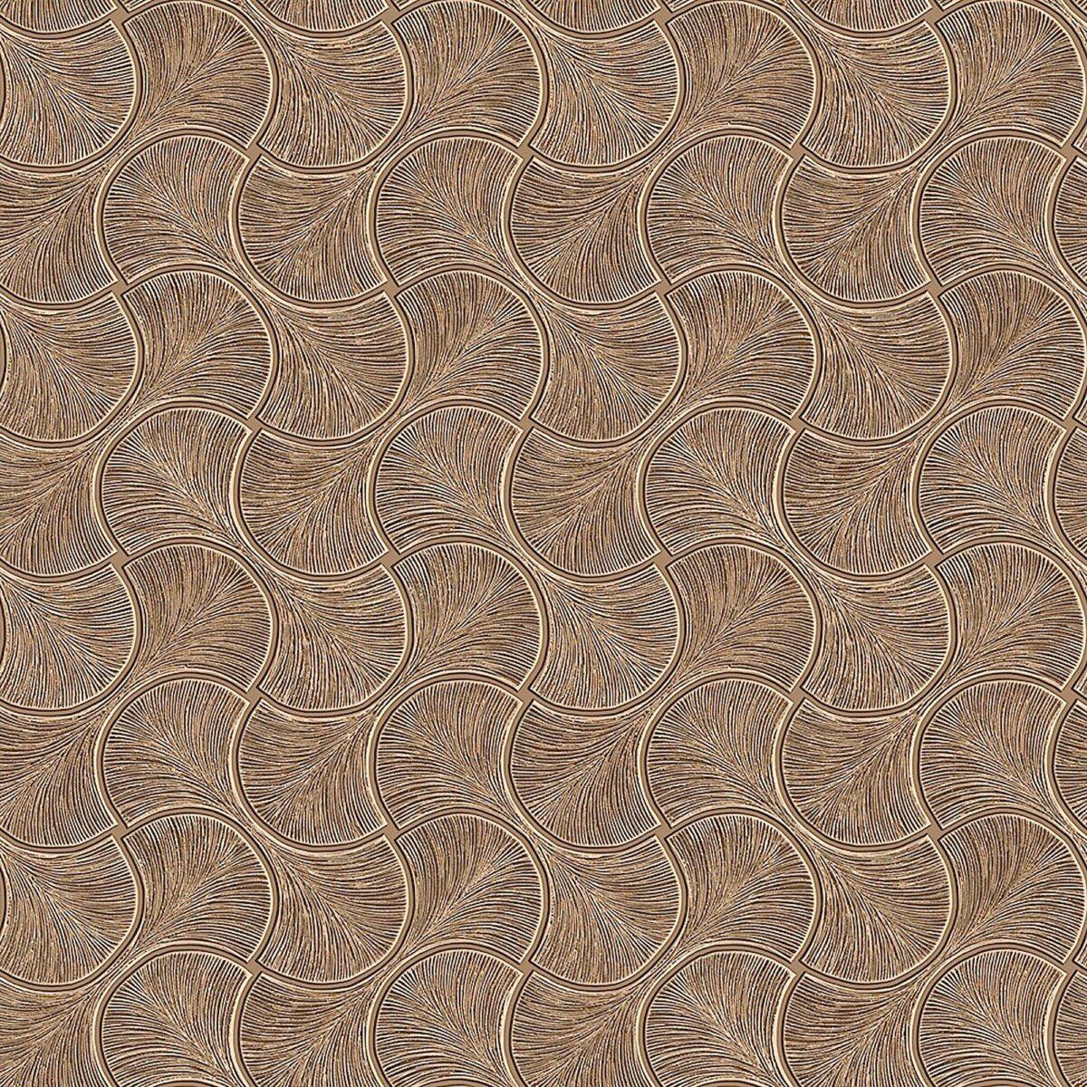 Geometric Design Wallpaper Dark Beige Code 23201-5 - Image 3