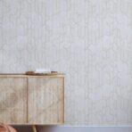 Modern Geometric Wallpaper Cream Code 1514-2 - Image 2