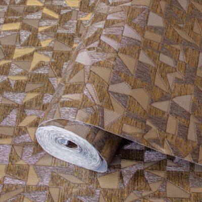 Modern Geometric Design Wallpaper Beige Code 1512-5