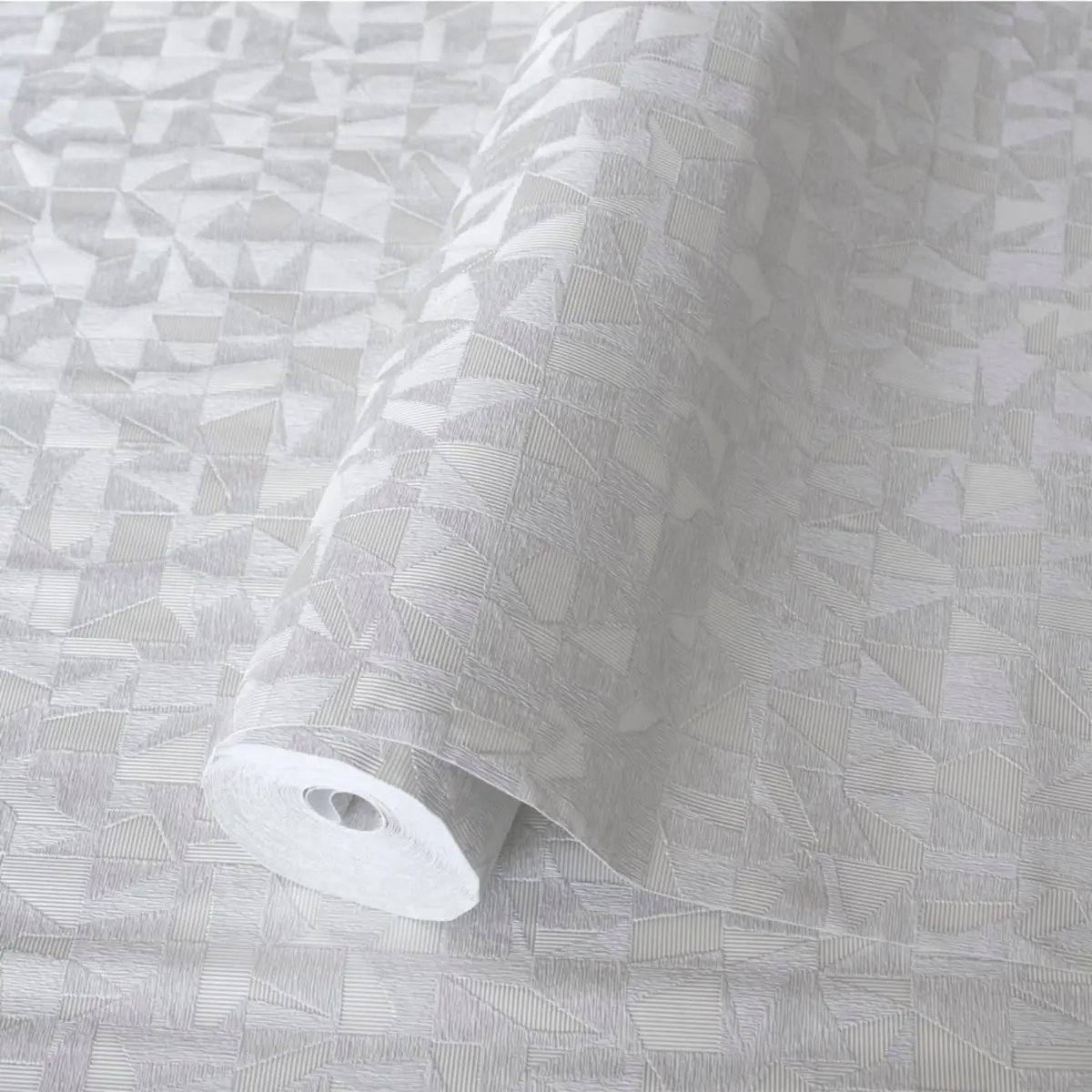 Modern Geometric Design Wallpaper Silver Code 1512-2 - Image 1