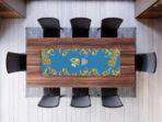 Code TR128 - Table Runner Collection Blue - Image 2
