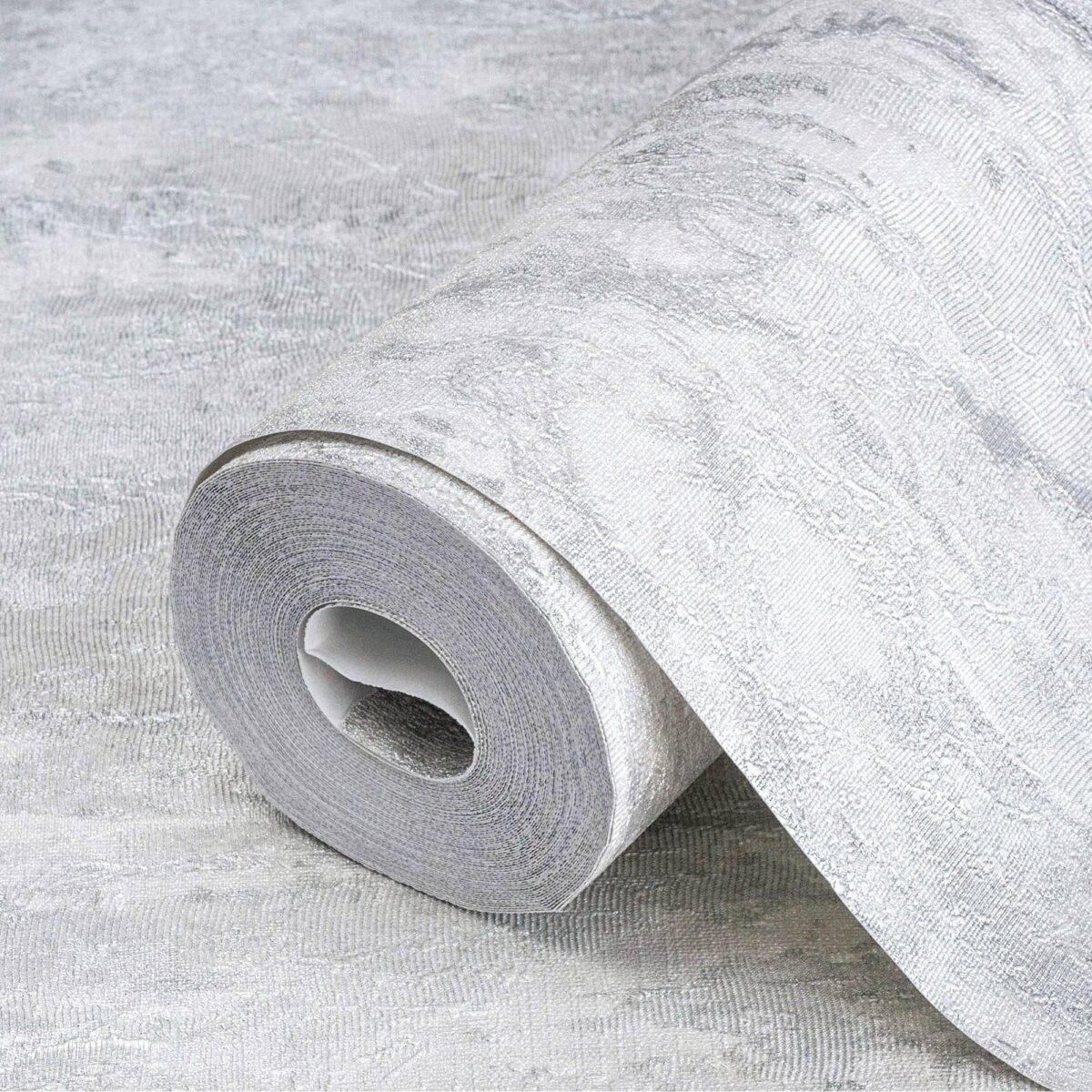 Abstract oxidized texture pattern wallpaper Gray Code 7809-2 - Image 1