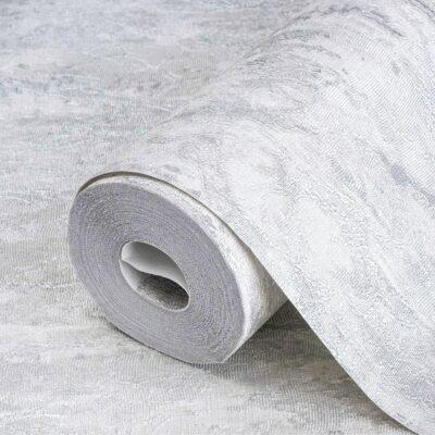 Abstract oxidized texture pattern wallpaper Gray Code 7809-2