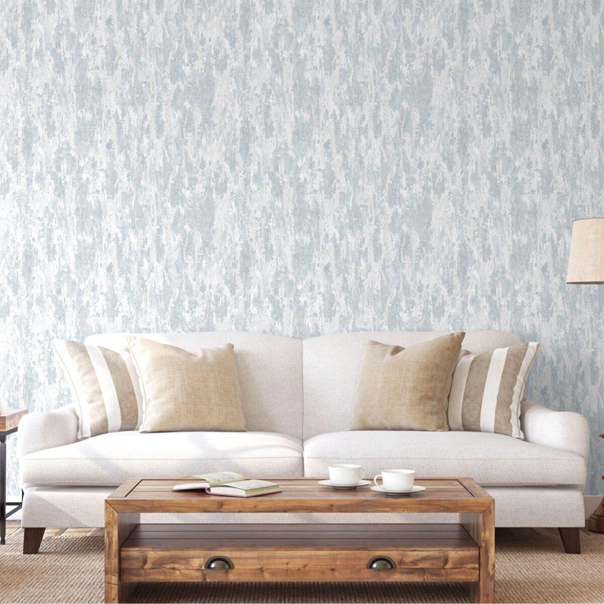 Abstract oxidized texture pattern wallpaper Gray Code 7809-2 - Image 6