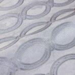 Wallpaper with stylized chain pattern Blue Code 7808-2 - Image 3