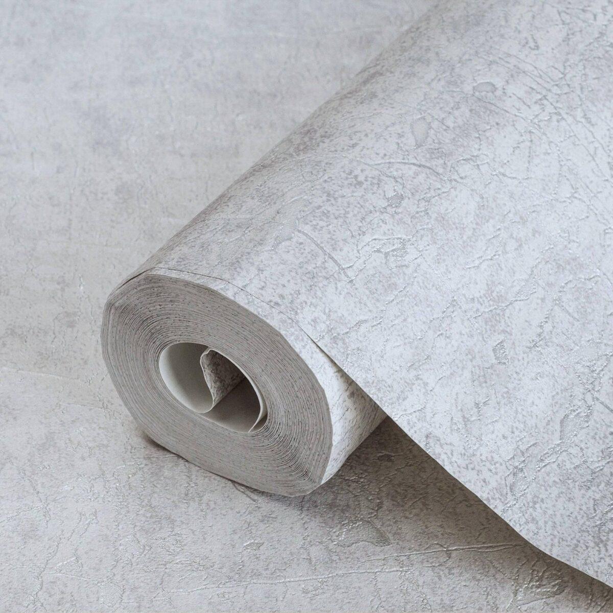 Abstract Oxidized metal pattern wallpaper Gray Code 7815-3 - Image 1