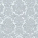 Rich baroque damask pattern wallpaper Gray Code 7807-2 - Image 5