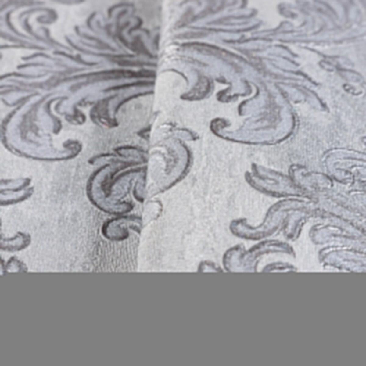 Rich baroque damask pattern wallpaper Gray Code 7807-2 - Image 4