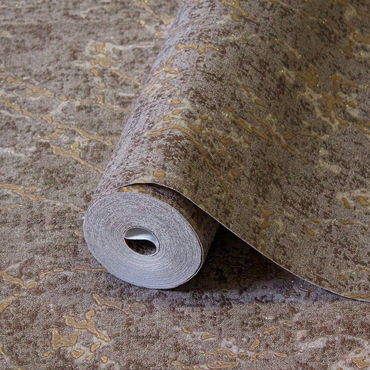 Plain Design Wallpaper Brown Code 1406-4 - Image 1