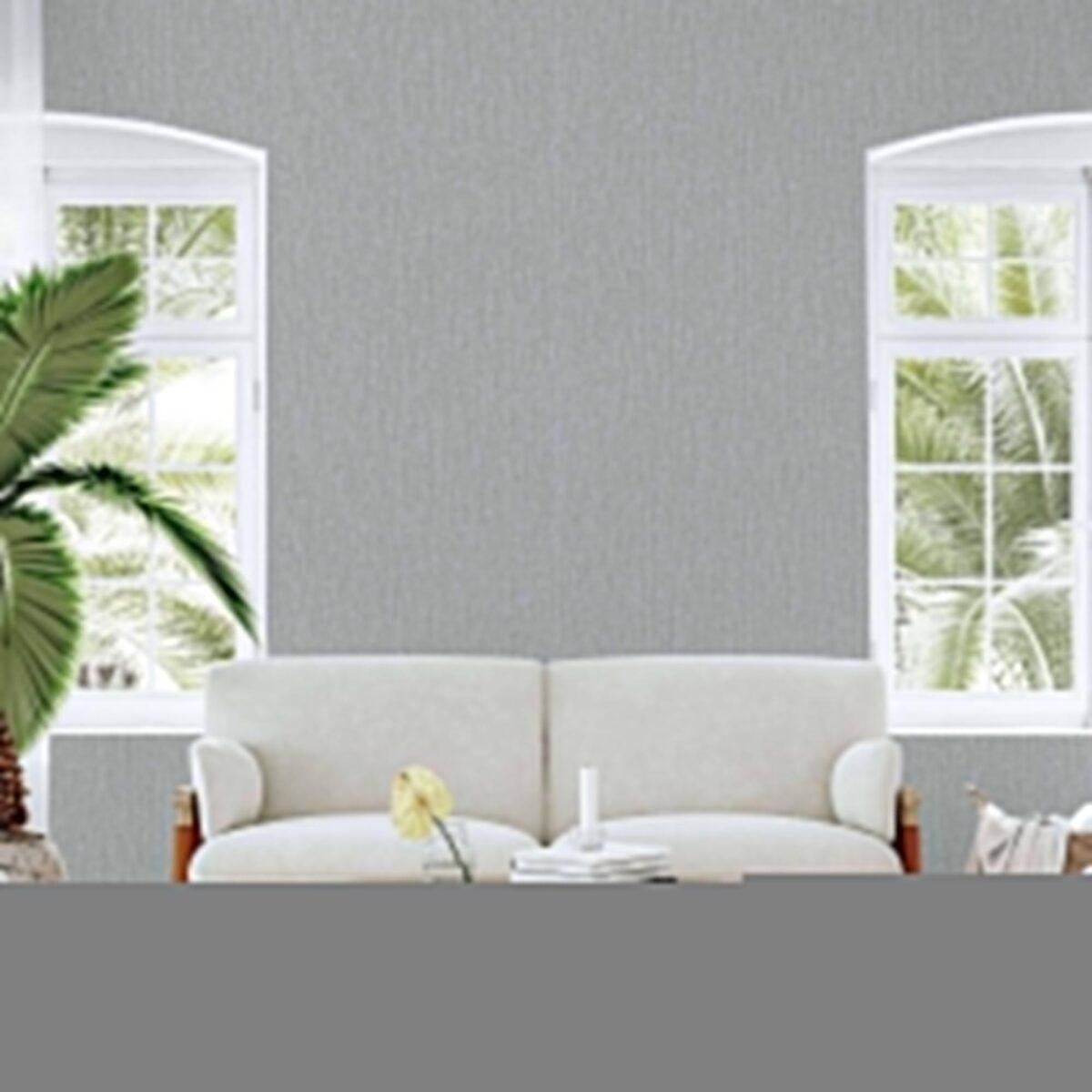 Classical Plain Design Wallpaper Gray Code 1302-5 - Image 2