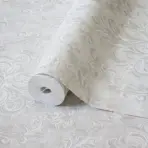 Rich Damask Design Wallpaper Gray Code 1405-2
