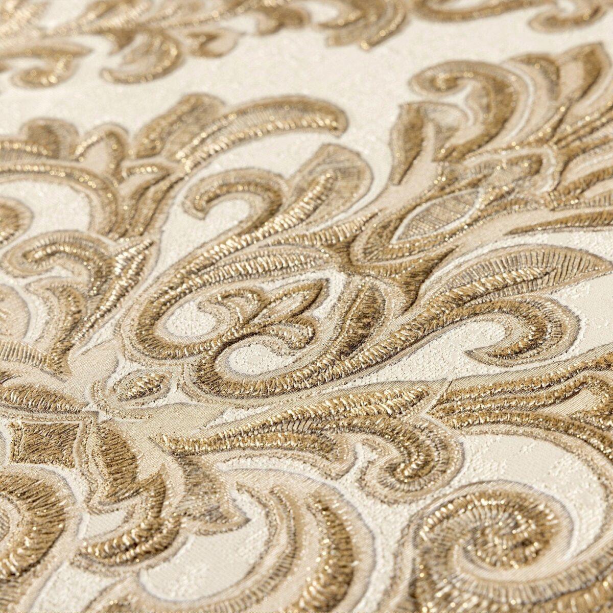 Rich Damask Design Wallpaper Gold Code 1405-5 - Image 5