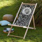 Code - SZL03 - White, Black Deck Chair Collection