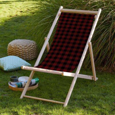 Code - SZL10 - Black, Red Deck Chair Collection